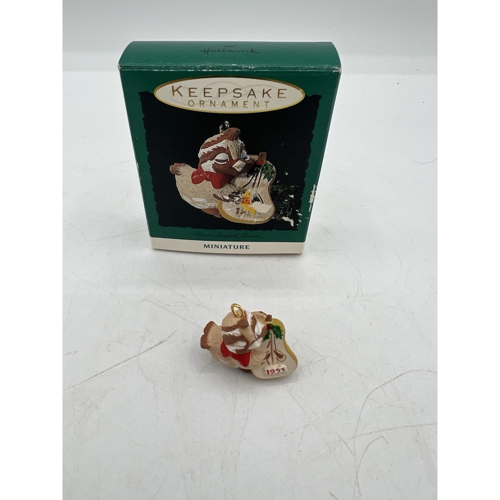 🎄 Hallmark Keepsake Ornament 1993 Miniature Partridge – Collector's Series 🕊️